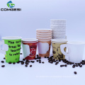 Factory directly sale logo printed espresso disposable cups